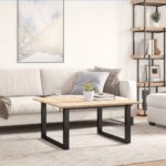 Dessus de table 2 pcs 90x45x1,7cm rectangulaire bois pin massif – Image 2