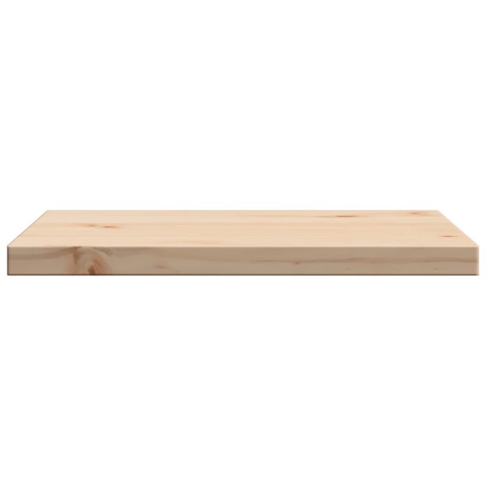 Dessus de table 40x40x2,5 cm carré bois de pin massif – Image 3