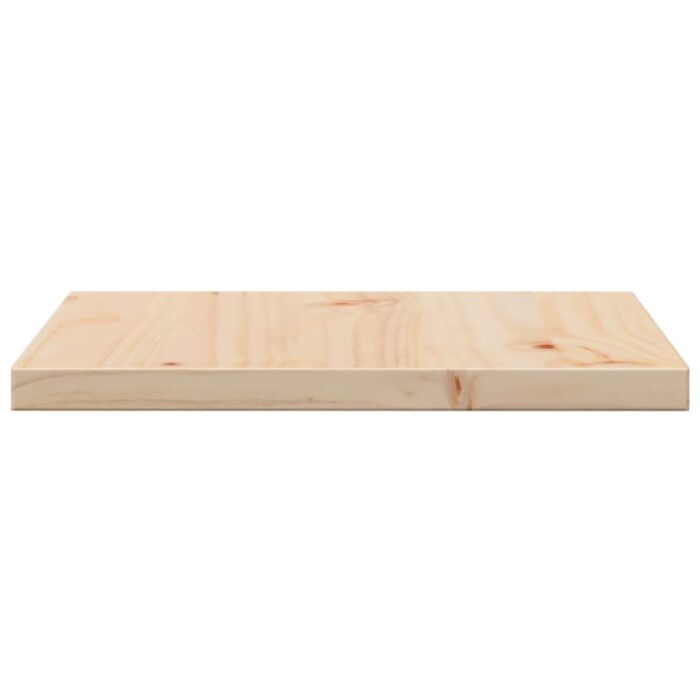 Dessus de table 40x40x2,5 cm carré bois de pin massif – Image 4