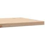 Dessus de table 40x40x2,5 cm carré bois de pin massif – Image 5