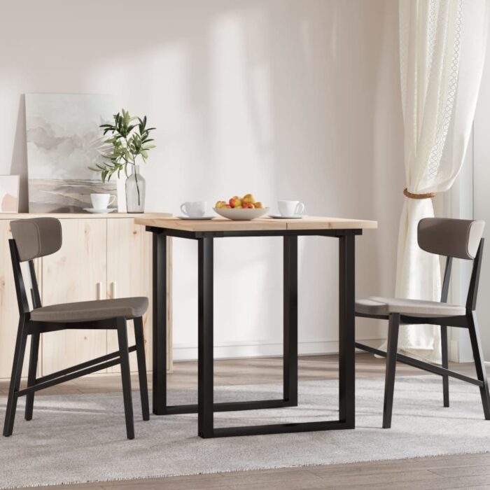 Dessus de table 2 pcs 70x35x2,5cm rectangulaire bois pin massif – Image 2