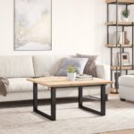 Dessus de table 2 pcs 90x45x2,5cm rectangulaire bois pin massif – Image 2