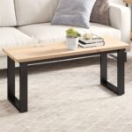 Dessus de table 110x40x2,5 cm rectangulaire bois de pin massif