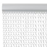 Moustiquaire de porte à chaîne 90x200 cm aluminium – Image 2