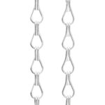 Moustiquaire de porte à chaîne 90x212 cm aluminium – Image 3