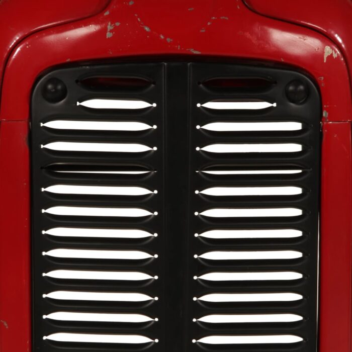 Table de bar forme de tracteur bois de manguier massif – Image 7