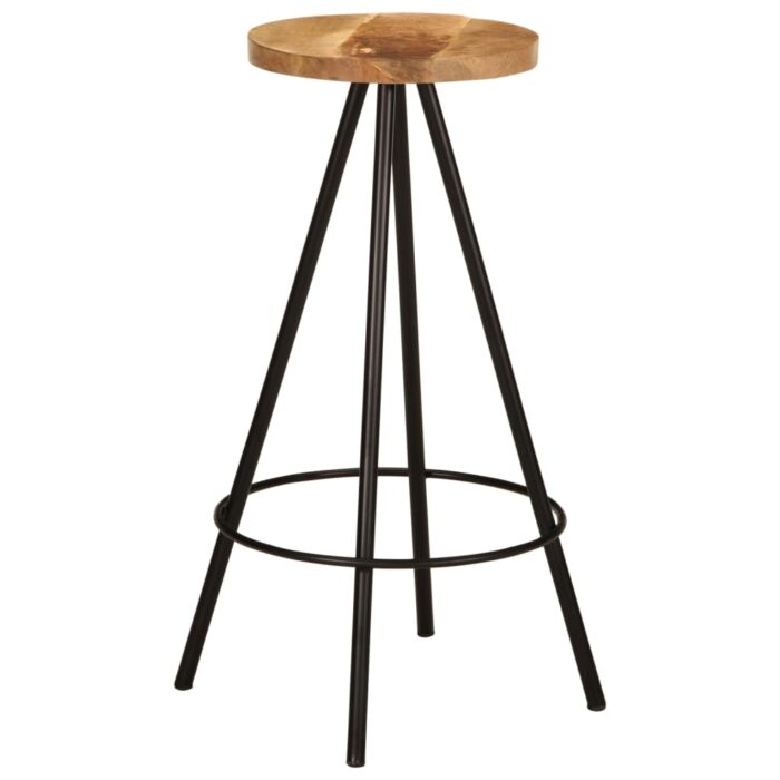 Ensemble de bar 5 pcs bois de manguier massif – Image 7