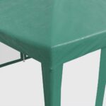 Tente de fête avec 10 parois latérales en maille vert 6x4m PEHD – Image 5