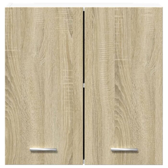 Armoire suspendue Chêne sonoma 60x31x60 cm Aggloméré – Image 3