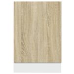 Panneau de lave-vaisselle chêne sonoma bois d'ingénierie – Image 2