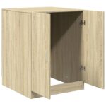 Meuble pour machine à laver chêne sonoma 70,5x71,5x91,5 cm – Image 4