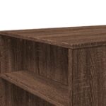 Table basse chêne marron 102x55x42 cm bois d'ingénierie – Image 5