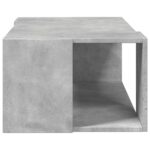 Table basse gris béton 89,5x48x30 cm bois d'ingénierie – Image 3