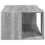 Table basse sonoma gris 89,5x48x30 cm bois d'ingénierie – Image 3