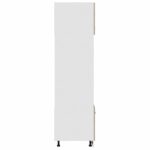 Armoire à micro-ondes "Lyon" Chêne sonoma 60x57x207 cm – Image 4