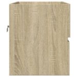 Armoire d'évier Chêne sonoma 60x38,5x45 cm Aggloméré – Image 3