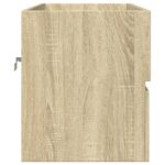 Armoire d'évier chêne sonoma 80x38,5x45 cm Bois d'ingénierie – Image 3