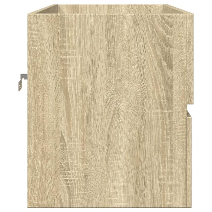 Armoire d'évier chêne sonoma 80x38,5x45 cm Bois d'ingénierie – Image 3