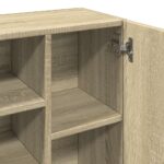 Meuble pour machine à laver Chêne sonoma 70,5x24x90 cm – Image 8