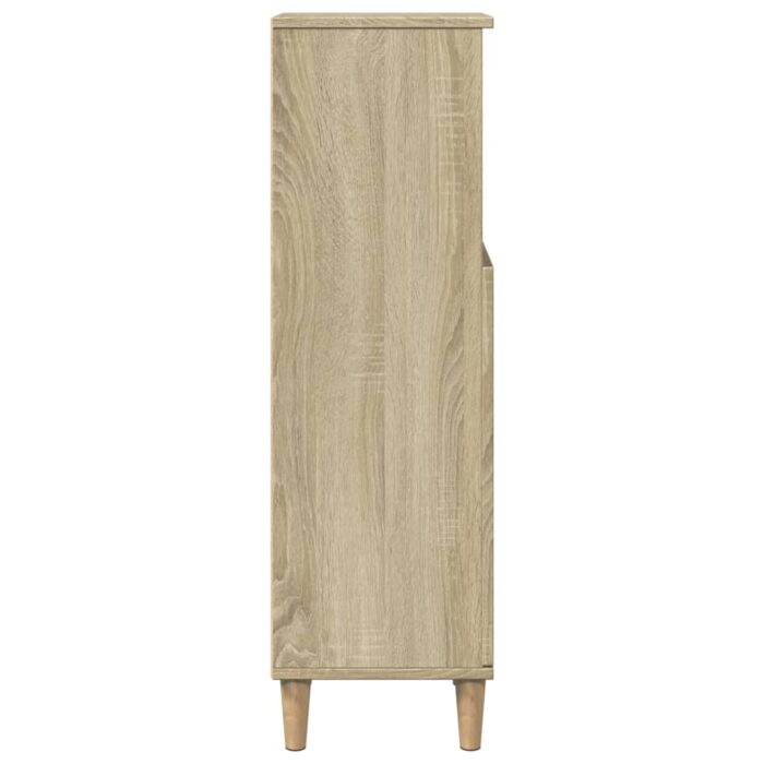 Armoire salle de bain chêne sonoma 30x30x100 cm – Image 3