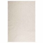Tapis ZIZUR crème 160x230 cm aspect de jute intérieur extérieur – Image 2