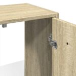 Ensemble de meubles de salle de bain 2 pcs chêne sonoma – Image 6
