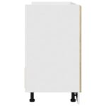 Armoire basse "Lyon" chêne sonoma 80x46x81,5 cm – Image 4