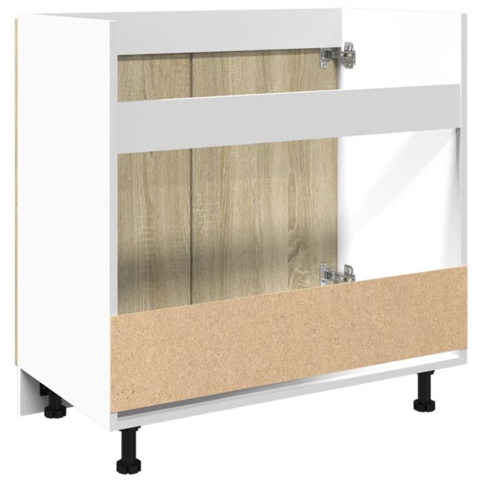 Armoire basse "Lyon" chêne sonoma 80x46x81,5 cm – Image 5