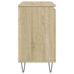 Armoire de bain chêne sonoma 58x33x60 cm bois d'ingénierie – Image 3