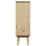 Armoire de salle de bain "OTTA" 35x30x90 cm bois massif de pin – Image 3