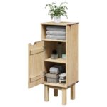 Armoire de salle de bain "OTTA" 35x30x90 cm bois massif de pin