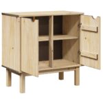 Armoire de couloir OTTA 75x40x75 cm bois de pin massif – Image 3