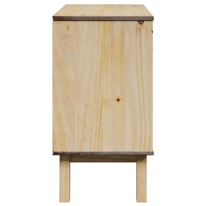 Armoire de couloir OTTA 75x40x75 cm bois de pin massif – Image 4