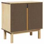 Armoire de couloir OTTA 75x40x75 cm bois de pin massif – Image 5