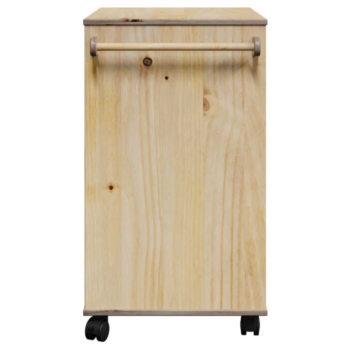 Chariot de cuisine OTTA 59x45x80 cm bois massif de pin – Image 4