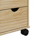 Chariot de cuisine OTTA 59x45x80 cm bois massif de pin – Image 6