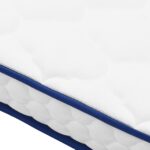 Matelas en mousse à mémoire de forme blanc 100x200x17 cm – Image 4
