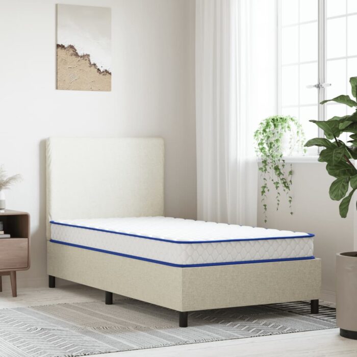 VXL8721102921759_m_en_hd_1.jpg Matelas en mousse à mémoire de forme blanc 100x200x17 cm – Image 1