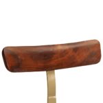 Tabourets de bar lot de 2 49x43x79 cm bois de manguier massif – Image 4