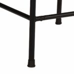 Tabourets de bar lot de 2 bois massif manguier brut – Image 6