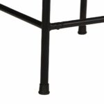 Tabourets de bar lot de 2 46x35,5x80cm bois massif récupération – Image 6