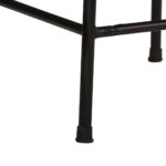 Tabourets de bar lot de 2 46x35,5x70cm bois massif récupération – Image 5