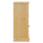 Armoire de salle de bain Corona 45x33x80 cm bois de pin massif – Image 4