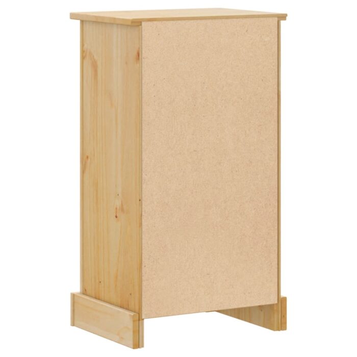Armoire de salle de bain Corona 45x33x80 cm bois de pin massif – Image 5