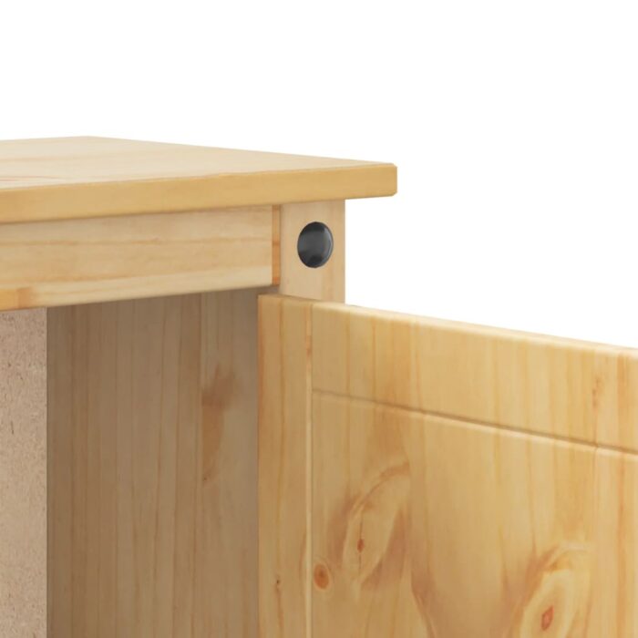 Armoire pour machine à laver salle de bain Corona pin massif – Image 6