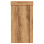 Supports pour plantes 2 pcs chêne artisanal bois d'ingénierie – Image 4