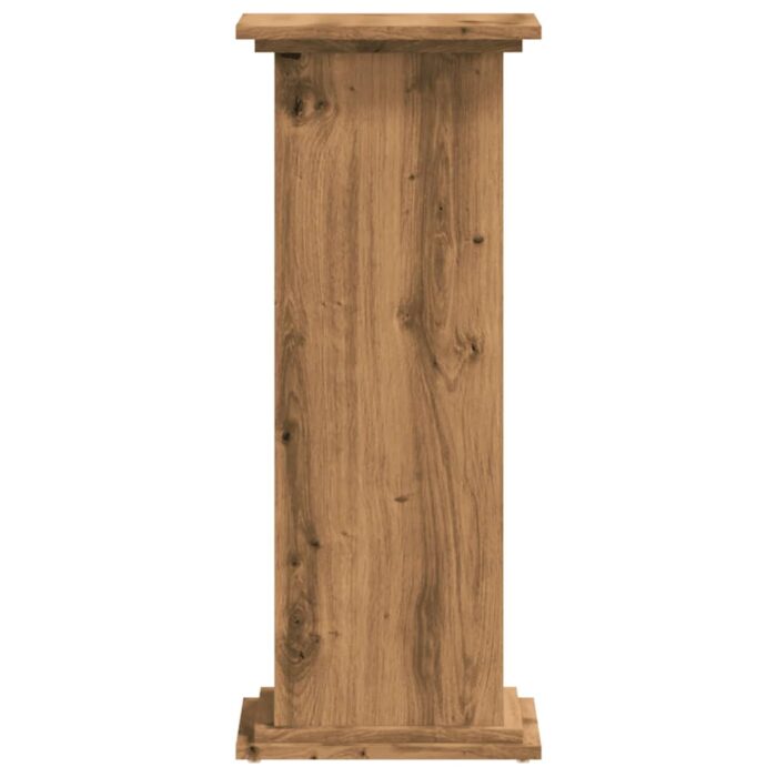 Support pour plantes 33x33x80 cm bois d'ingénierie – Image 3