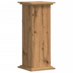 Support pour plantes 33x33x80 cm bois d'ingénierie – Image 4