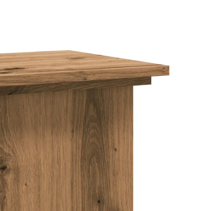 Support pour plantes 33x33x80 cm bois d'ingénierie – Image 5