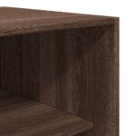 Garde-robe chêne marron 80x50x200 cm bois d'ingénierie – Image 5